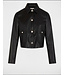 Morgan de toi Morgan Jacket PU Leather Gkiss Black
