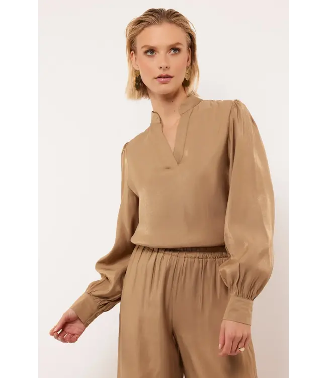 Fluresk Fluresk Top Grover Khaki