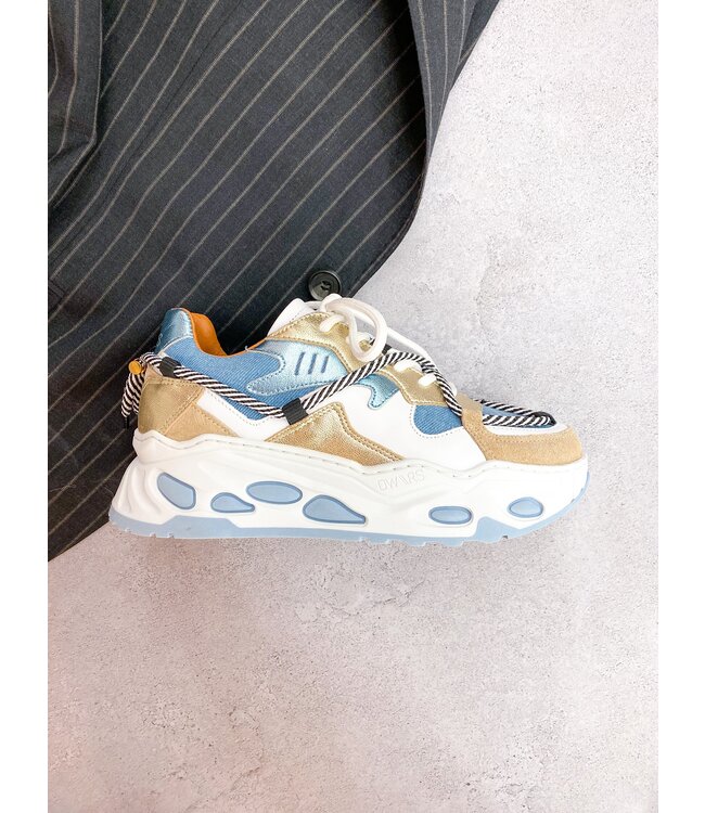 DWRS Sneaker Saturnus Denim Champagne/Jeans