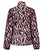 Lady Day Blouse Naomi LS Zebra Print