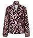 Lady Day Blouse Naomi LS Zebra Print