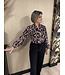 Lady Day Lady Day Blouse Naomi LS Zebra Print
