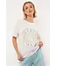 Fluresk Fluresk T-shirt Viola Ecru
