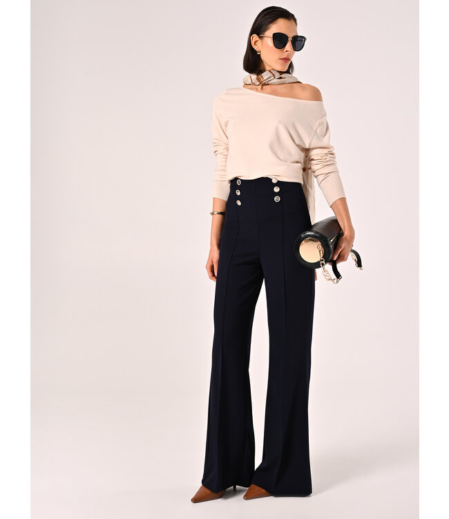 Rinascimento Rinascimento Broek Adrina Blue Navy