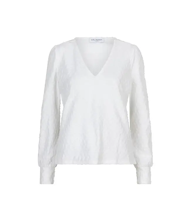 Lofty Manner Lofty Manner Top Jet White
