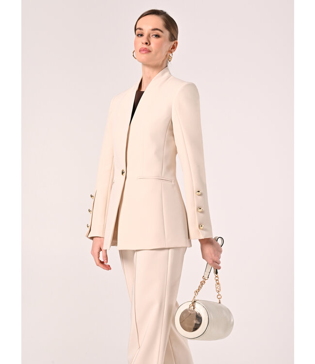 Rinascimento Rinascimento Blazer Rosia Beige