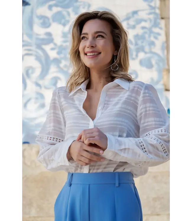 Elvira Blouse Paula Off White