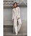 Elvira Elvira Broek Maya Creme Pin Stripe