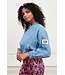 Lofty Manner Lofty Manner Bomber Jacket Senna Denim Blue