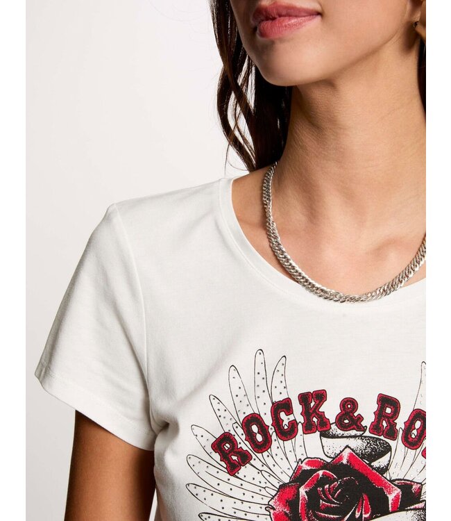 Morgan T-shirt Drebel Off White