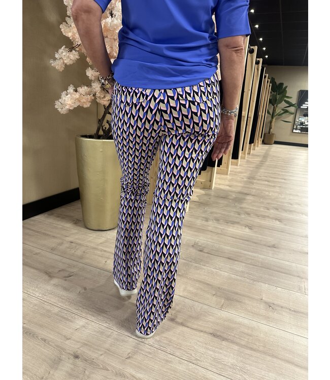 Lady Day Broek Poppy Twister Print