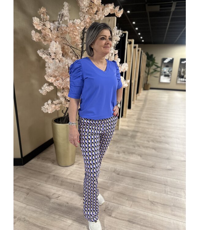 Lady Day Broek Poppy Twister Print