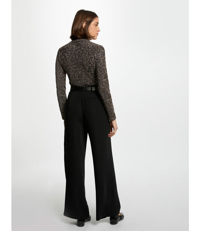 Morgan Pantalon Broek Pdion Black