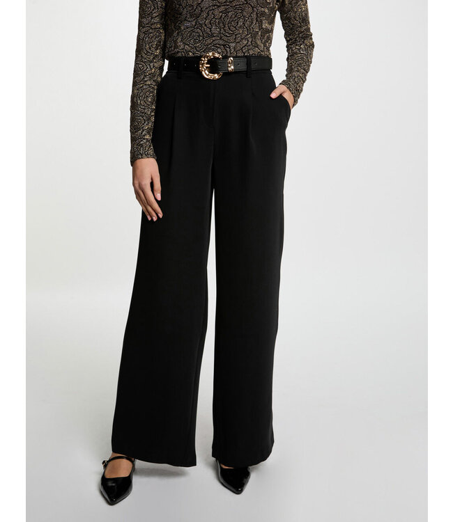 Morgan Pantalon Broek Pdion Black