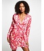 Morgan de toi Morgan Jurk Resta.f Orange/Pink Print