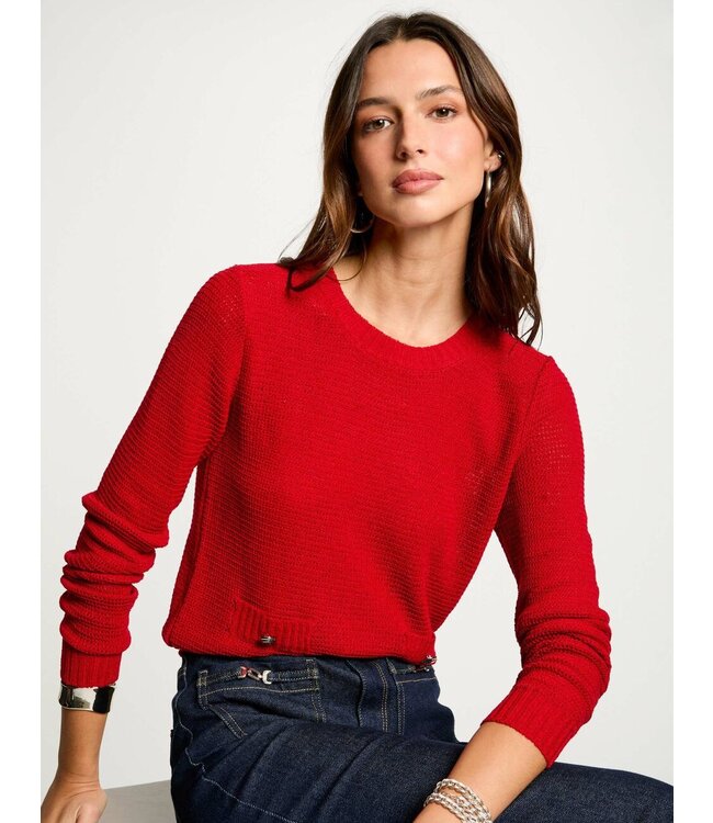 Morgan Top Msuni Cerise Red