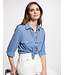 Morgan de toi Morgan Blouse Croki Blue