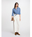 Morgan de toi Morgan Blouse Croki Blue