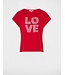 Morgan de toi Morgan T-shirt Dsilvi Red