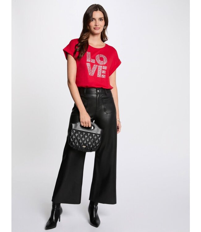 Morgan T-shirt Dsilvi Red