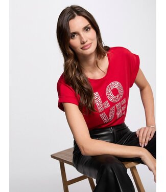 Morgan de toi Morgan T-shirt Dsilvi Red