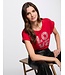 Morgan T-shirt Dsilvi Red