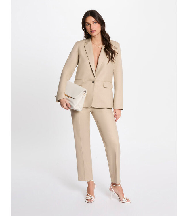 Morgan de toi Morgan Blazer Vlux.f Cappuccino Glitter