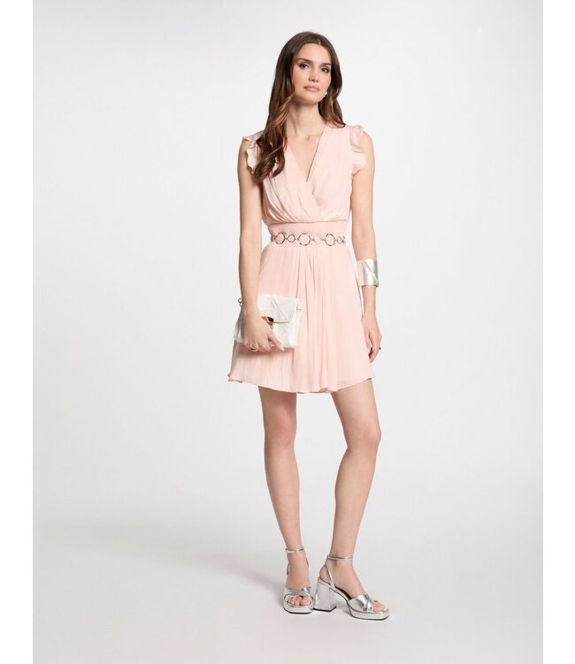 Morgan de toi Morgan Jurk Rwany Nacre Pink