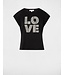 Morgan de toi Morgan T-shirt Dsilvi Black