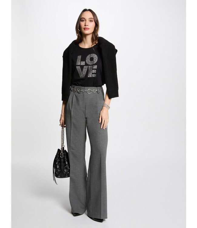 Morgan de toi Morgan T-shirt Dsilvi Black