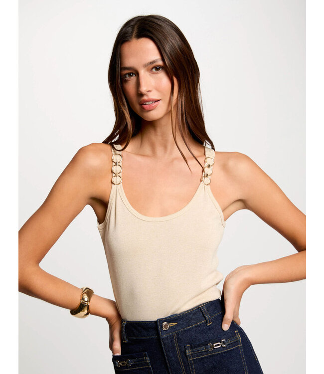 Morgan de toi Morgan Top Didoa Ivoire Beige