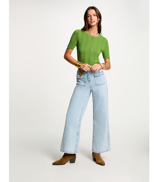 Morgan Top Mcara Pistache Green