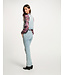 Morgan de toi Morgan Gilet Jeans Cfla Jean Bleached