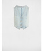 Morgan de toi Morgan Gilet Jeans Cfla Jean Bleached