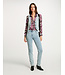 Morgan de toi Morgan Gilet Jeans Cfla Jean Bleached