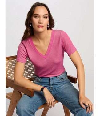 Morgan de toi Morgan T-shirt Diwi Pink