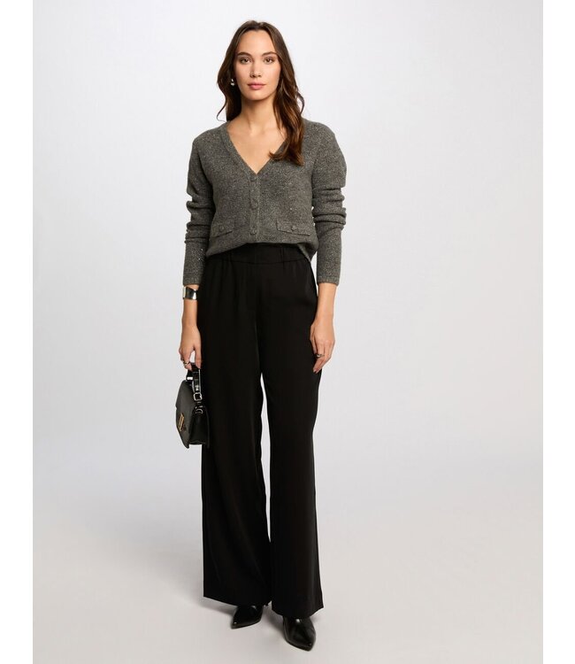 Morgan de toi Morgan Pantalon Broek Pbird Black