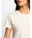 Morgan de toi Morgan T-shirt Dfleur Off White