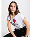 Morgan de toi Morgan T-shirt Dlife Off White