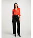 Morgan de toi Morgan Blouse Clou Sanguine Orange