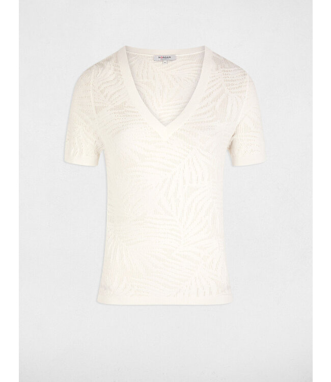 Morgan Top Mpalm Off White