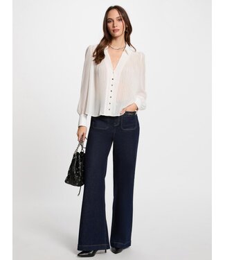Morgan de toi Morgan Blouse Cplia Off White