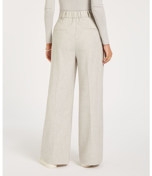 Josh V Pantalon Kate Light Grey Melange