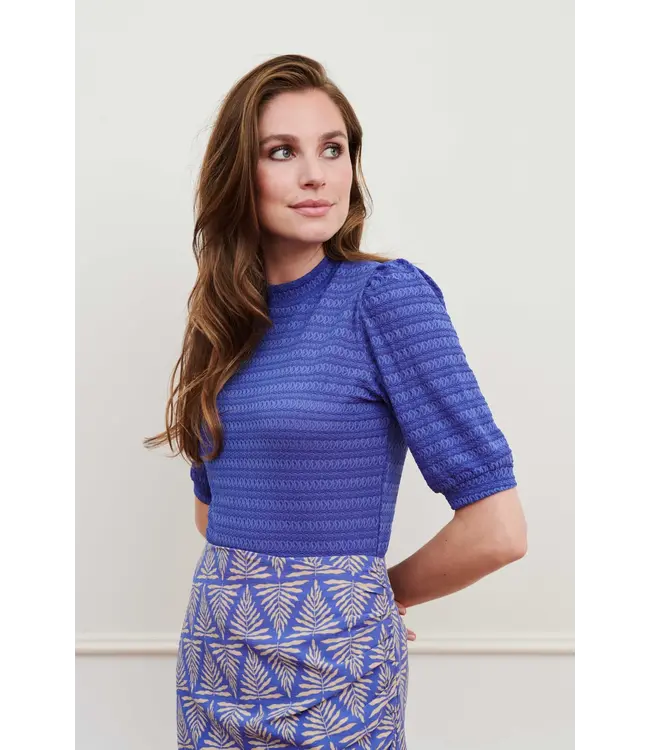 Lofty Manner Top Stephany Blue