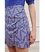 Lofty Manner Lofty Manner Rok Milou Zigzag Leaves Print