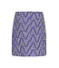 Lofty Manner Lofty Manner Rok Milou Zigzag Leaves Print