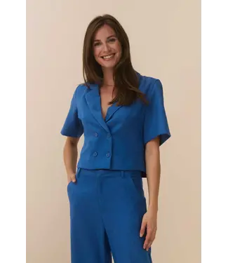 Lofty Manner Lofty Manner Blouse / Blazer Fiore Blue
