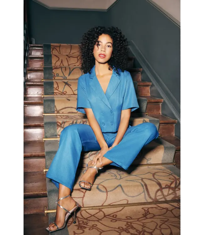 Lofty Manner Blouse / Blazer Fiore Blue