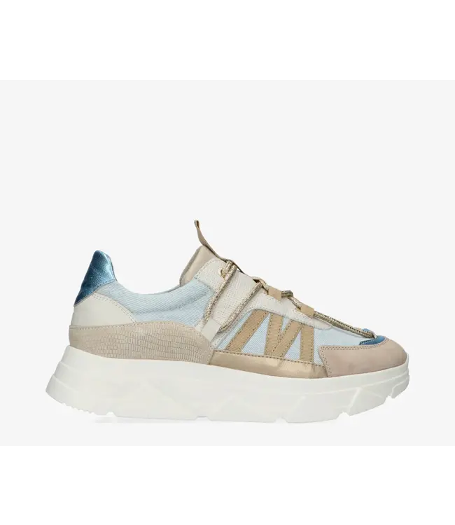 Tango Sneaker Kady Fat 429-ab Beige/Blue Multi