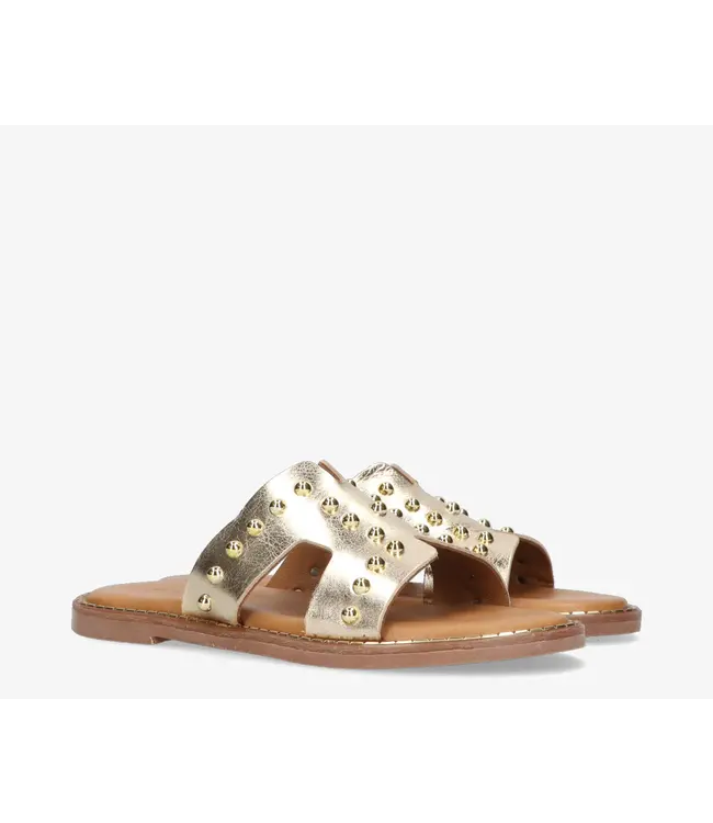 Tango Tango Slipper Audrey 31-b Gold Studs